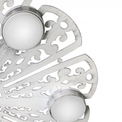 Люстра светодиодная потолочная LED плоская круглая S2444-6